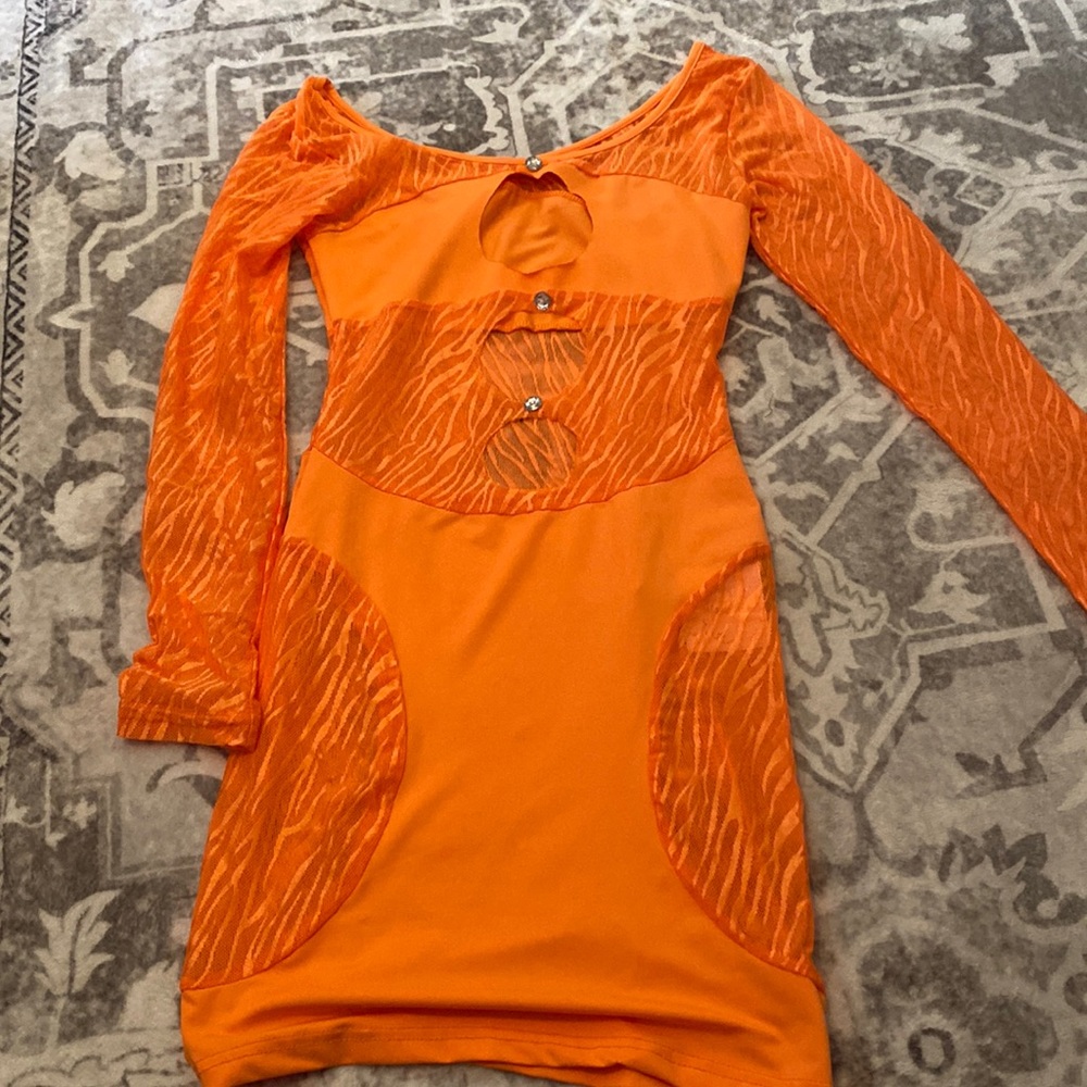 Orange Dress